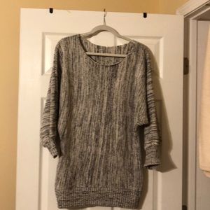 Heavy weight marbled sweater